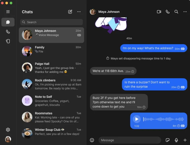 Signal Chat